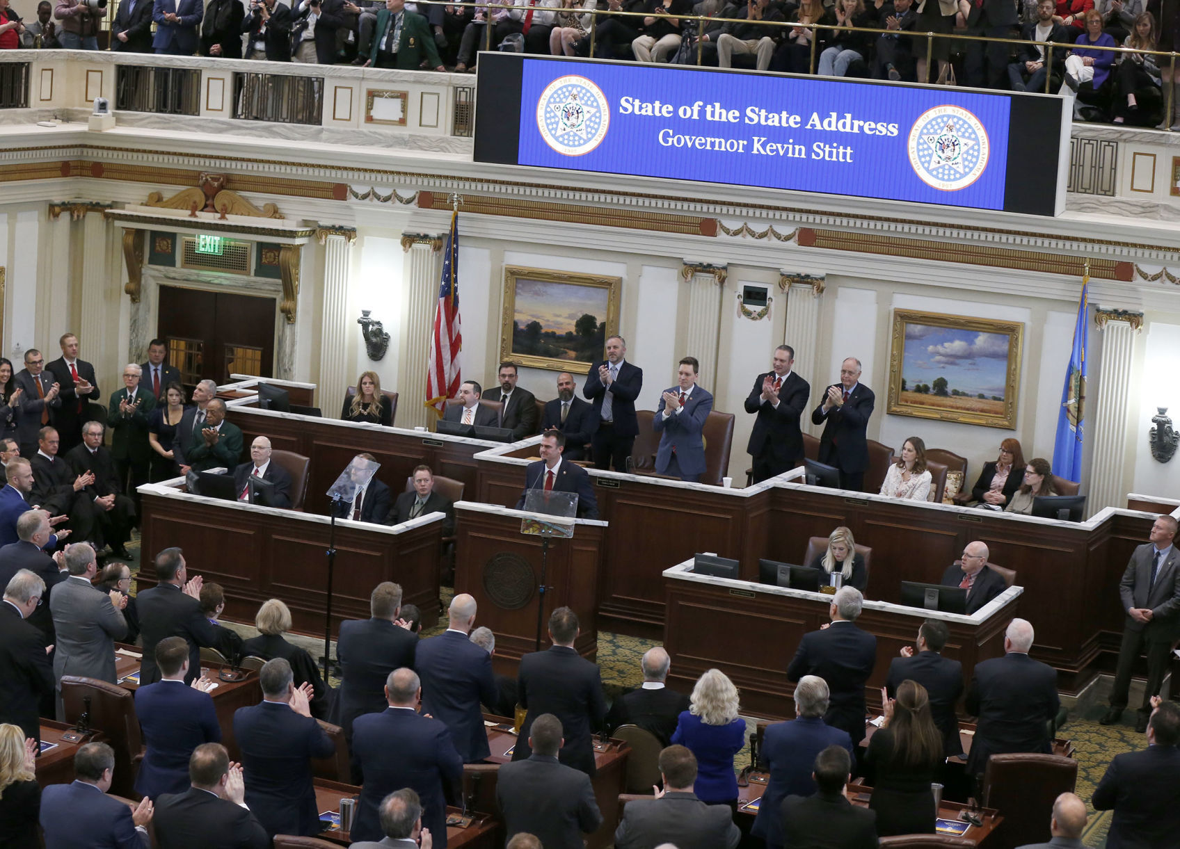 Oklahoma's House sends legislation intended to deflect criticism of white males in classrooms to governor